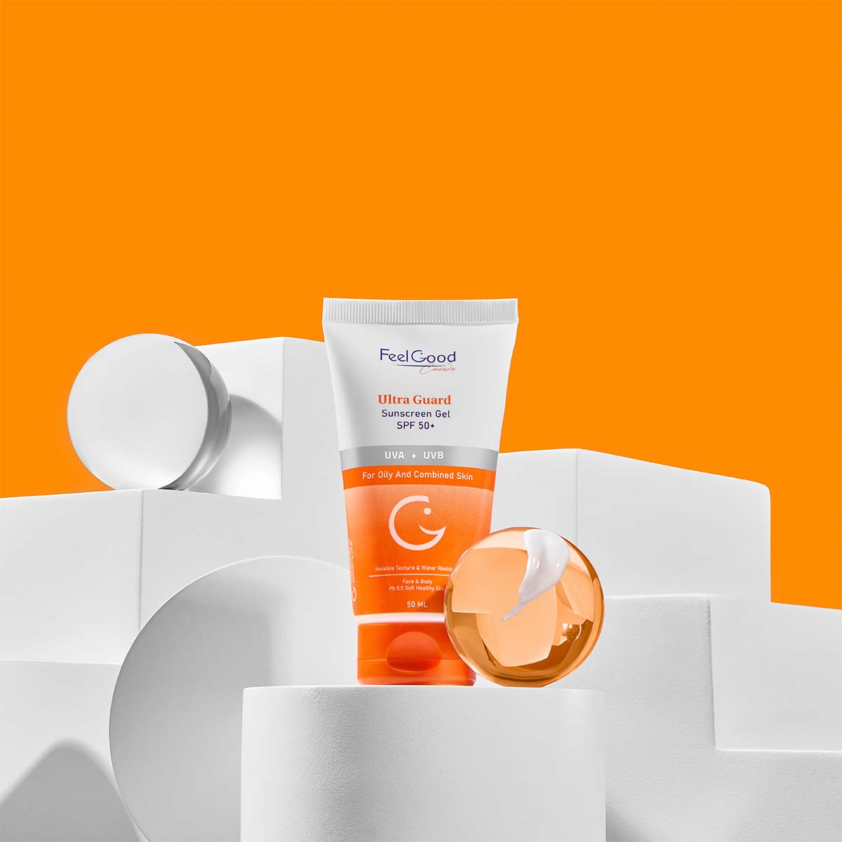 Ultraguard Sunscreen Gel +50 SPF للبشرة الدهنية