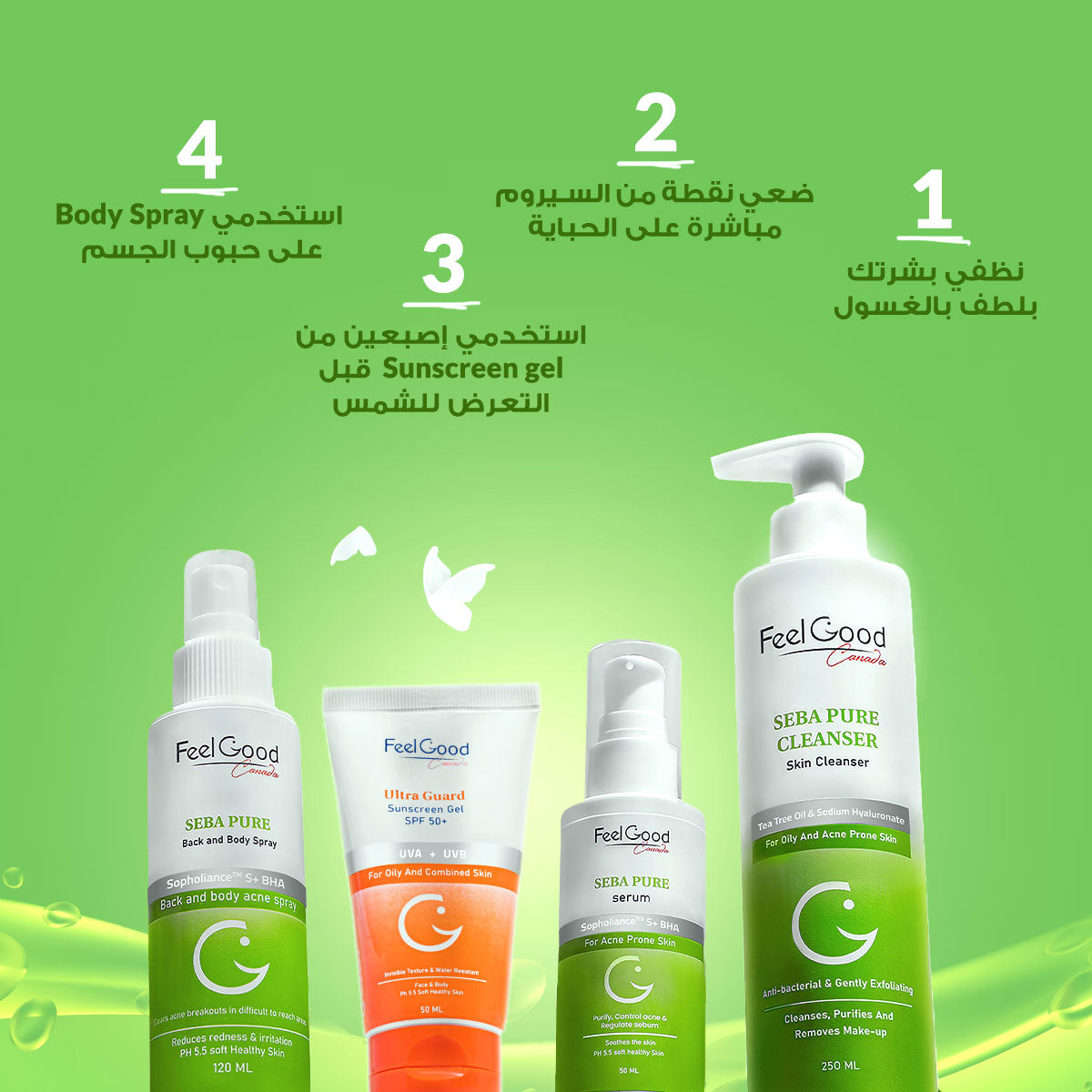 كل يوم حماية من الحبوب والشمس Sun & Acne Protection Bundle