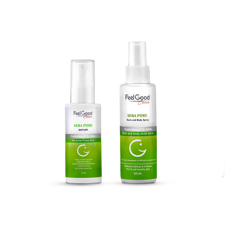 SebaPure Intensive Care Set – Powerful Acne Treatment – FeelGood